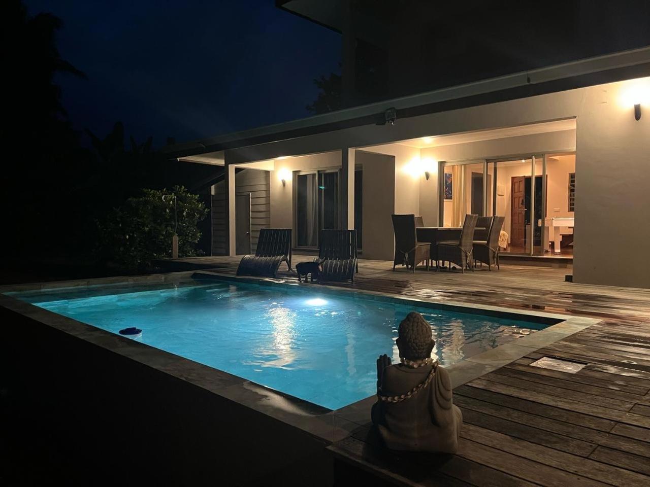 Moorea Temae Villa Walking Dist Beach And Golf Exterior foto