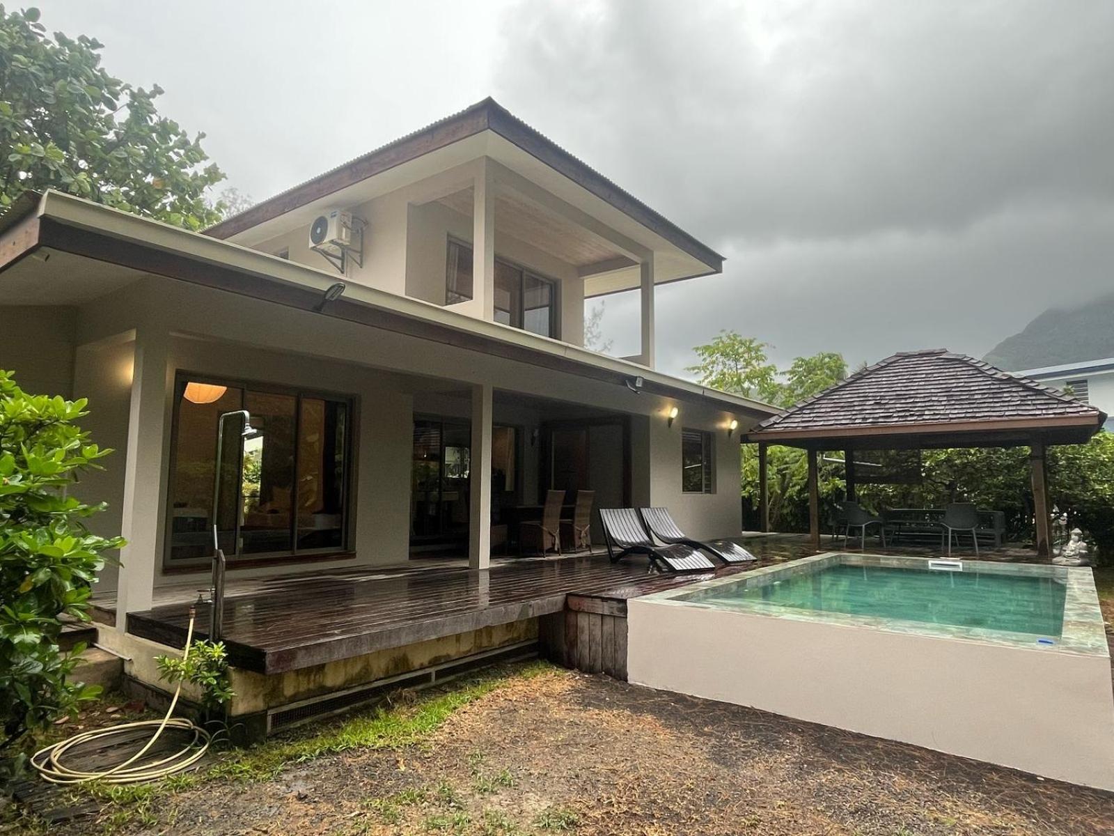 Moorea Temae Villa Walking Dist Beach And Golf Exterior foto